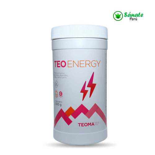 Teo Energy — Energizante natural con maca, guaraná y camu camu